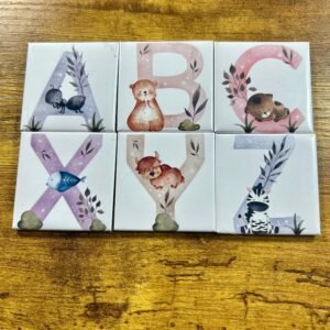 ABC Alphabet Magnets for Toddlers – Educational Fridge Magnets | Montessori Learning Toy | Preschool Letter Recognition | Gift for Parents